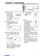 Preview for 17 page of Hitachi VT-M830E Instruction Manual