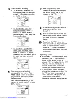 Preview for 27 page of Hitachi VT-M830E Instruction Manual