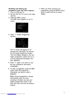 Preview for 29 page of Hitachi VT-M830E Instruction Manual