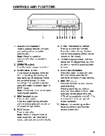 Preview for 5 page of Hitachi VT-M920E Instruction Manual