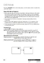 Preview for 40 page of Hitachi VZC40FHD5300 Owner'S Manual