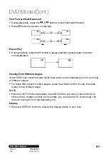 Preview for 41 page of Hitachi VZC40FHD5300 Owner'S Manual