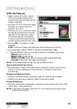 Preview for 45 page of Hitachi VZC40FHD5300 Owner'S Manual