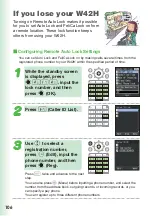 Preview for 108 page of Hitachi w42h User Manual