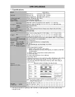 Preview for 5 page of Hitachi WH 14DCAL Technical Data And Service Manualice Manual