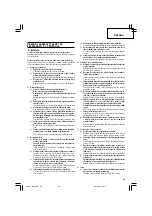 Preview for 51 page of Hitachi WH 14DSL Handling Instructions Manual