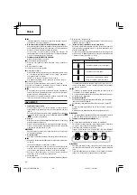 Preview for 40 page of Hitachi WH 18DBAL2 Handling Instructions Manual