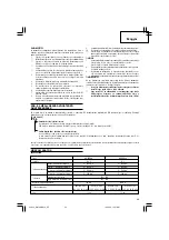 Preview for 45 page of Hitachi WH 18DBAL2 Handling Instructions Manual