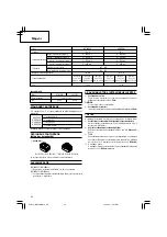 Preview for 46 page of Hitachi WH 18DBAL2 Handling Instructions Manual