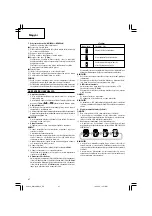 Preview for 48 page of Hitachi WH 18DBAL2 Handling Instructions Manual