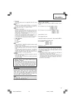 Preview for 83 page of Hitachi WH 18DBAL2 Handling Instructions Manual