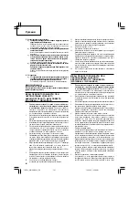 Preview for 102 page of Hitachi WH 18DBAL2 Handling Instructions Manual