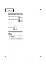 Preview for 110 page of Hitachi WH 18DBAL2 Handling Instructions Manual