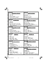 Preview for 113 page of Hitachi WH 18DBAL2 Handling Instructions Manual