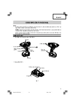 Preview for 39 page of Hitachi Wh 18dsal Instruction Manual