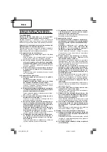 Preview for 26 page of Hitachi WH10DL Handling Instructions Manual