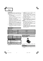 Preview for 34 page of Hitachi WH10DL Handling Instructions Manual