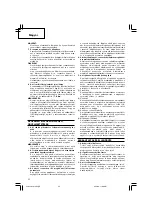 Preview for 36 page of Hitachi WH10DL Handling Instructions Manual