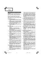 Preview for 44 page of Hitachi WH10DL Handling Instructions Manual