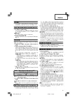 Preview for 53 page of Hitachi WH10DL Handling Instructions Manual