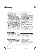 Preview for 54 page of Hitachi WH10DL Handling Instructions Manual