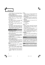 Preview for 60 page of Hitachi WH10DL Handling Instructions Manual