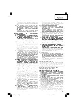 Preview for 63 page of Hitachi WH10DL Handling Instructions Manual