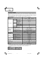 Preview for 44 page of Hitachi WM 10DBL Handling Instructions Manual