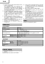 Preview for 22 page of Hitachi WR 14DH Handling Instructions Manual