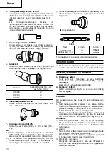 Preview for 24 page of Hitachi WR 14DH Handling Instructions Manual