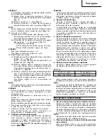 Preview for 73 page of Hitachi WR 14DM Handling Instructions Manual