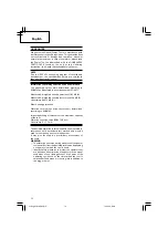 Preview for 12 page of Hitachi WR 18DHL Handling Instructions Manual