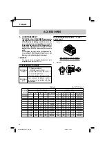 Preview for 36 page of Hitachi WR 18DSHL Safety Instructions And Instruction Manual