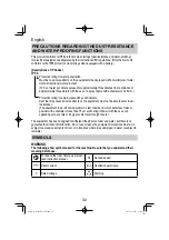 Preview for 32 page of Hitachi WR 36DA Handling Instructions Manual