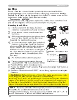 Preview for 50 page of Hitachi X253 - CP XGA LCD Projector User Manual