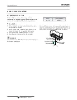 Preview for 54 page of Hitachi YUTAKI RAS-10WHNPE Instruction Manual