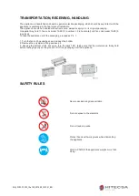 Preview for 5 page of Hitecsa FCCW 10 Installation, Operation And Maintenance Manual