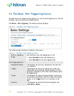 Preview for 73 page of Hitron CODA-4 8 Series User Manual