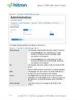 Preview for 114 page of Hitron CODA-4 8 Series User Manual