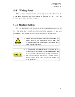 Preview for 45 page of Hiwin RS403 User Manual