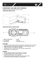 Preview for 6 page of HJH office SAFE COMPACT II Instruction Manual