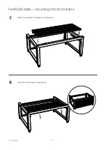 Preview for 5 page of HL Display FreshGrid table Mounting Instruction