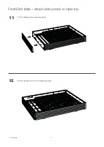 Preview for 7 page of HL Display FreshGrid table Mounting Instruction