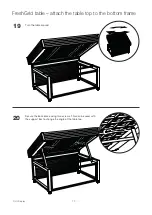 Preview for 11 page of HL Display FreshGrid table Mounting Instruction