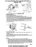 Preview for 7 page of HMC The Green Machine 2500 Assembly And Operating Instructions Manual