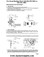 Preview for 9 page of HMC The Green Machine 2500 Assembly And Operating Instructions Manual