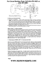 Preview for 12 page of HMC The Green Machine 2500 Assembly And Operating Instructions Manual