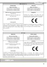 Preview for 13 page of HMN 310037 User Manual