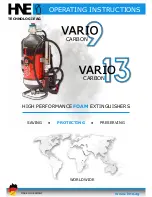 Preview for 24 page of HNE VARIO 13 Carbon Operating Instructions Manual