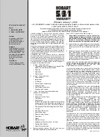 Preview for 31 page of Hobart Welding Products 3545-20 Owner'S Manual